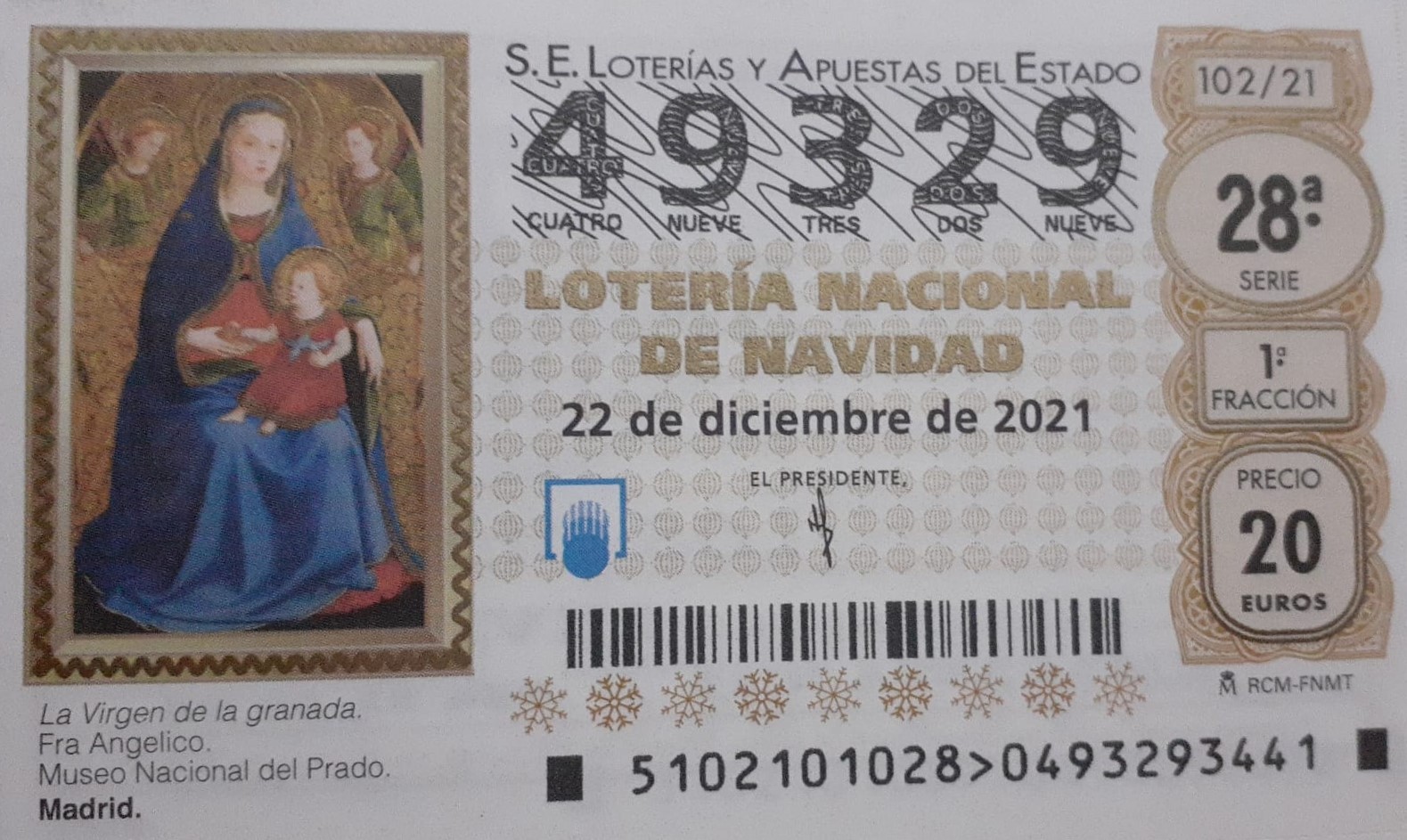 Loteria Navidad 2022