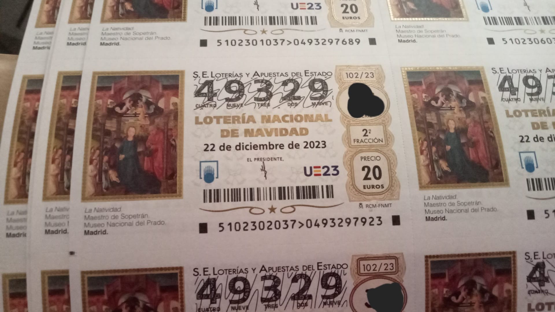 Loteria Navidad 2023